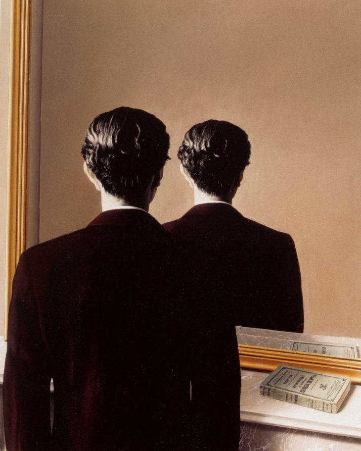 La obra reproducción prohibida del puntor Magritte